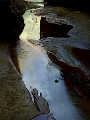 1962 Eliot Porter Glen Canyon Slow Stream Secret Passage Art Photo Gravure