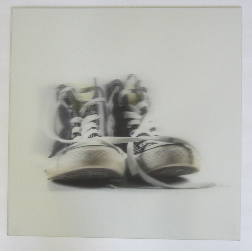 D083 High Tops 3D Michael Brown Signed Lenticular 3-D Picture Large 16 x 16 inch