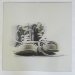 D083 High Tops 3D Michael Brown Signed Lenticular 3-D Picture Large 16 x 16 inch