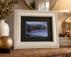 «CREATION» Kilauea Volcano HAWAI’I Hawaii 5×7 Photo Print By G Brad Lewis Framed