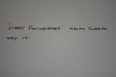 Original Alan Houghton fine art Photography «Street Photographer» 16 X 20 1968