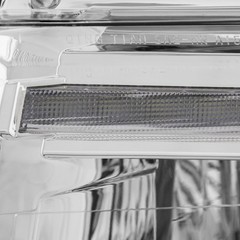– Fits 2007-2014 Ford Expedition LED Bar [C-Tube] Parking Lamp Chrome Headlights