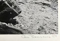 Carl Brandauer Photograph Black and White Landscape 1971 Boulder Colorado
