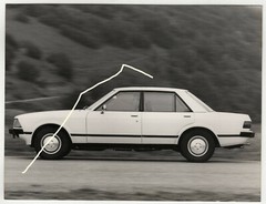21x16cm factory photo 1977 Ford Granada press photo B
