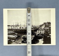 South Street Seaport NYC 1890 Art Photo Print Card Fotofolio 4”x6” New York