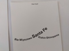 Santa Fe with 3 Postcards Rie Miyazawa Kishin Shinoyama Photobook from Japan