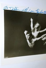 THE JOFFREY BALLET SIGNED 8×10 PRESS PHOTO ELIZABETH PARKINSON DANCE SEA SHADOW