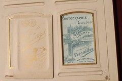 Antique Photo Album 63 Sepia Portrait Photos Women Family Rabin France 1888