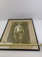 Edward Curtis Native American Photography Copyright E.S. Curtis 1900 Framed
