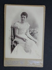 CdV photo 1902, Riga Latvia nobility, Fotografia