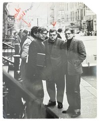 Fred W McDarrah / Original Photograph of Peter Orlovsky and Allen Ginsberg 1959