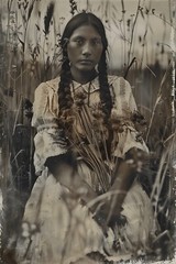 Native American Tintype Limited Edition Museum Series C00260RP