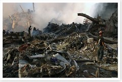 World Trade Center 9/11 Ground Zero Debris Cleanup Silver Halide Photo