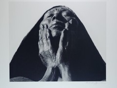 Richard Garrod, silver gelatin, black and white photograph, Mexican Sculpture