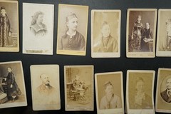Photo Bundle Lot CDV KAB Dresden Saxony Eisenach Model Woman Man Child Name Old