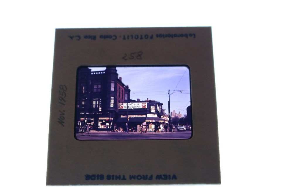 Old Colour Slide – American Shop Royal Blue Food & Liquor Mart