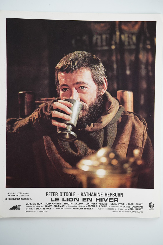 Photo Cinema Lobby Cards The Lion In Winter 24X30Cm 1970