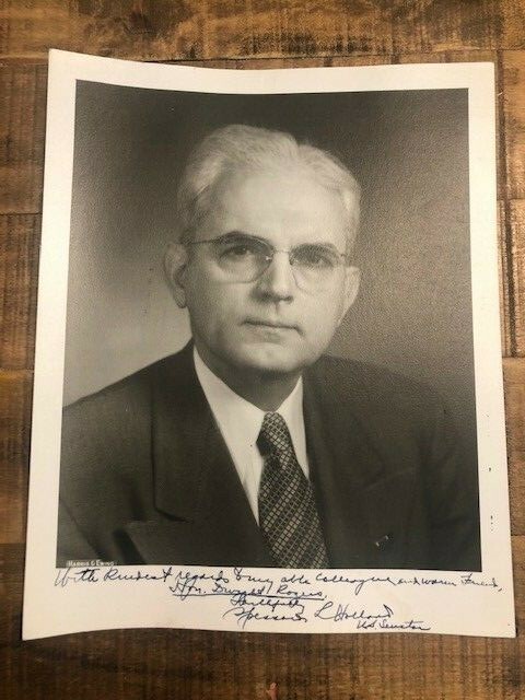 Signed/Inscribed B/W Photo of Spessard Holland to Dwight Rogers / Florida Rep.
