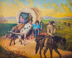 Conestoga Wagon on Oregon Trail Wall Art for DIGITAL DOWNLOAD Print at Home