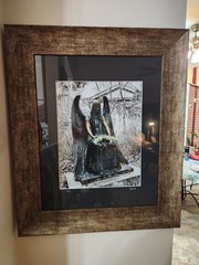 Original Hand-colored Photography By Garry Seidel, «Dark ANGEL» #17/195