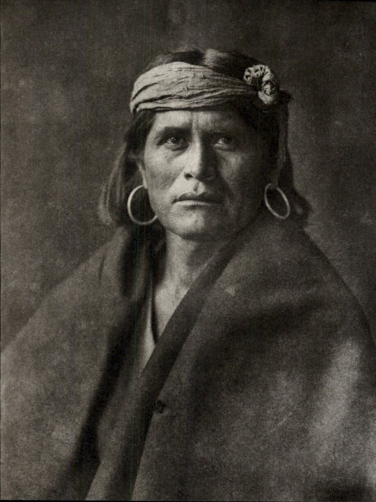 1972 Original Edward Curtis Hopi Indian A Walpi Man Art Photo Gravure