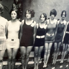 Vintage 1927 California Beauty Week Photo 8″ x 23″