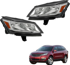 Headlights Assembly Headlamps Left & Right Side Replacement for T-Raverse 2013-2