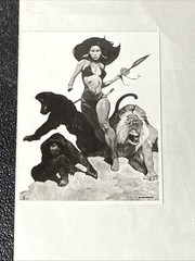 Ken Kelly Fantasy Art Print Lot Vintage Eerie Visions Sword Sorcery Prints