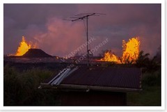 2018 Leilani Estates Lava Eruptions Kīlauea Volcano Silver Halide Photo