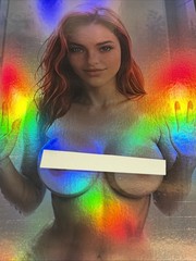 Ariel Shower Cosplay Bangers Comics Virgin FOIL Cover Ltd 10 WHAT CAN I SAY WOW