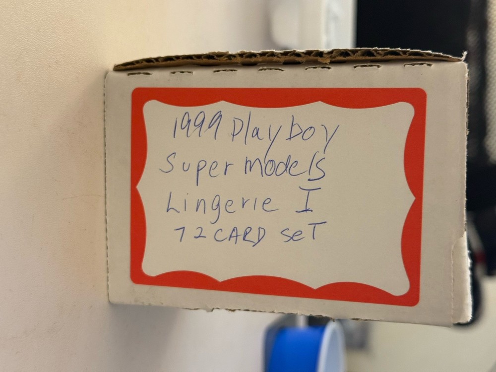1999 Playboy Supermodels I Lingerie Edition 72 Card Set