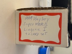 1999 Playboy Supermodels I Lingerie Edition 72 Card Set