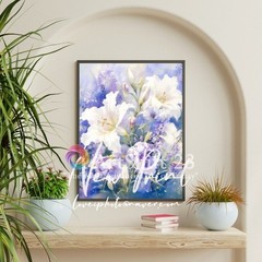 Printable Wall Art Abstract Gold Black Digital Download Home Decor Ai-Flower