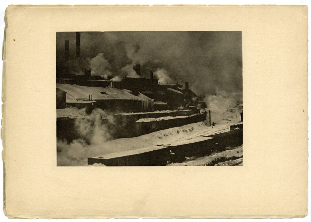 Prescott Adamson «Midst Steam and Smoke» January 1904 Camera Work V Photogravure