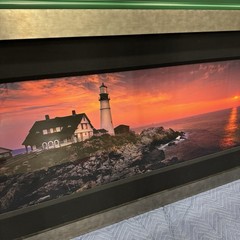 Peter Lik «Guardian of the Cliffs » 1.5M Portland Maine Lighthouse Picture