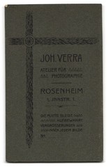 Photograph Joh. Verra, Rosenheim, 1st Inn Street 1, Portrait of a Lady