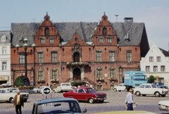 Great Old Colour Slide – City Hall of the City of Glückstadt Vintage – 60-70s