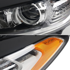 for Ford Fusion Headlight Assembly 2013 2014 2015 2016 Halogen Projector Headlam