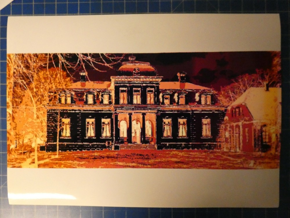 Günter Tabken single print photo paper DIN A4 Schloss Rastede H15412