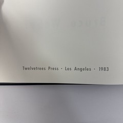 Bruce Weber Photography Book /nd Print Limited 5000 Copies 1983 Male Models Gay