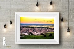 Badlands National Park Sunset – Fine Art Landscape Photography Prints
