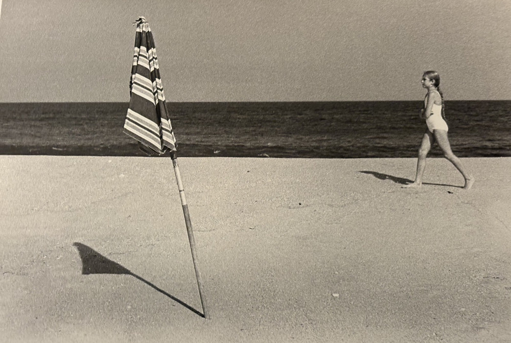 Litlle Girl Walking on a N.J. Beach 12 x 16 Photograph-1988?-Mark Bugzester