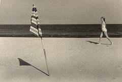 Litlle Girl Walking on a N.J. Beach 12 x 16 Photograph-1988?-Mark Bugzester