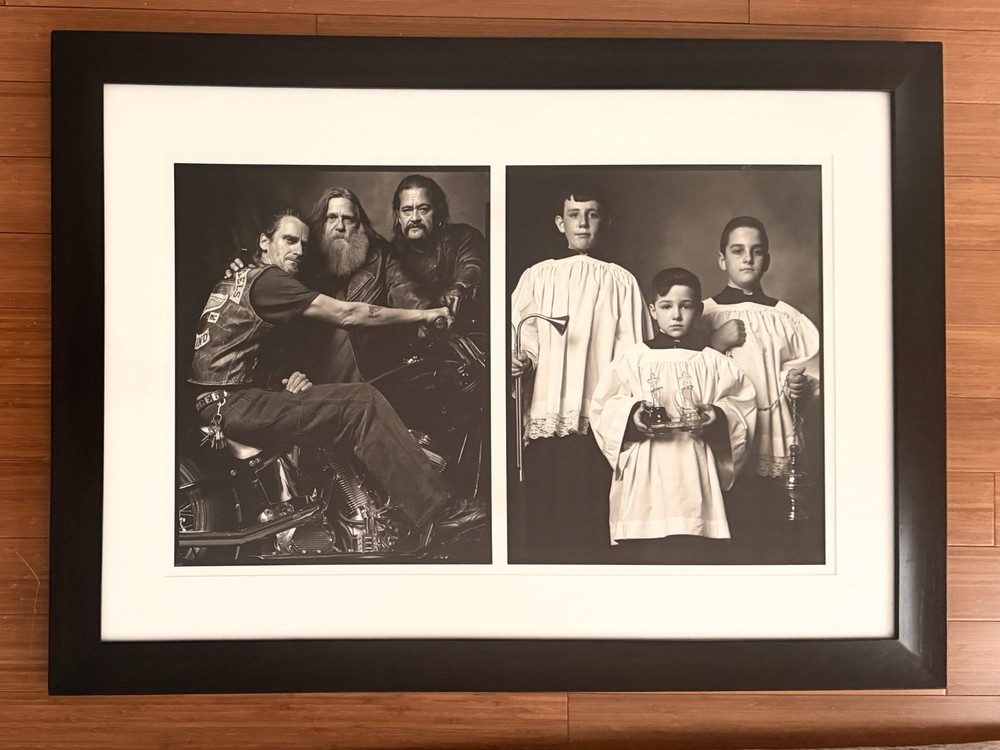 Mark Laita Bikers/Altar Boys signed archival pigment print