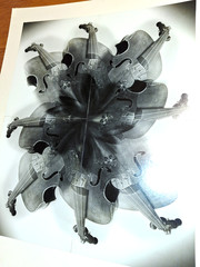 Vintage 1979 Fine Art Photo, Silver Gelatin Print 20×16″, Signed, COA, Violin