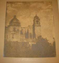 Antique HENRY RAVELL Temple Valenciana MEXICO Architecture Gum Bichromate PHOTO