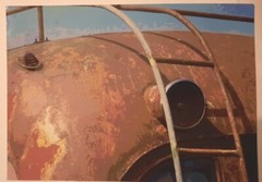 Vintage, Antique Automobile Wall Decor Photo, Classic, Old Cars, 5″ X 7″ BUS