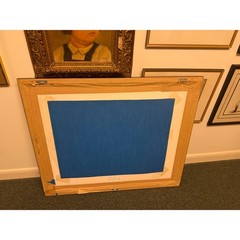 Nautical Photograph Featuring Close up of Sails and Rigging Framed 36×30.5”
