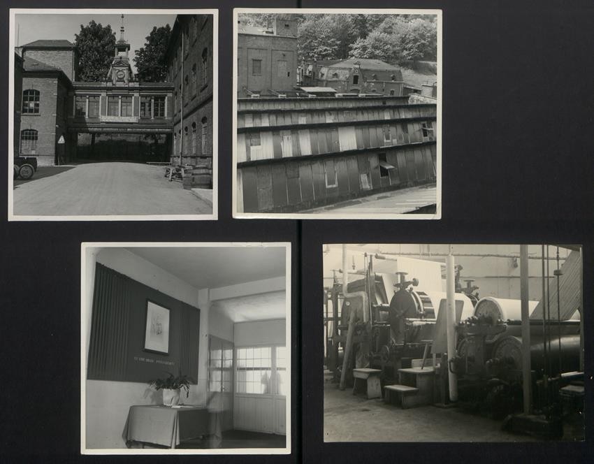 38 photographs Frohs, Reichenbach, view Reichenbach/Vogtland, VEB Textilve