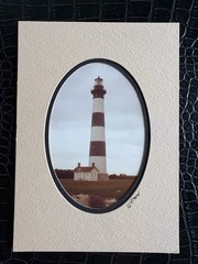 North Carolina Lighthouse Photos Signed Gamow Set Of 5 Hatteras Ocracoke 5” X 7”